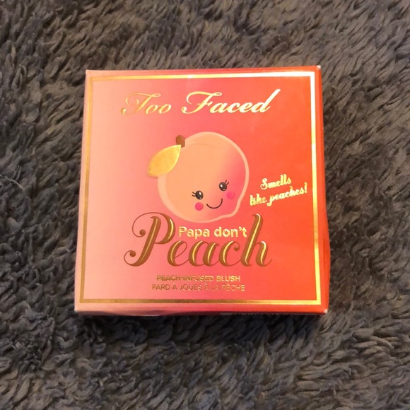 Too Faced Papa Don’t Peach (Peach-infused Blush) - Picture 1 of 3